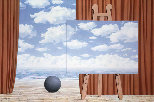 Rene Magritte Website: Exploring the Digital Portal to Surrealist Genius - THE FAIR CAPTIVE 1965 by Rene Magritte