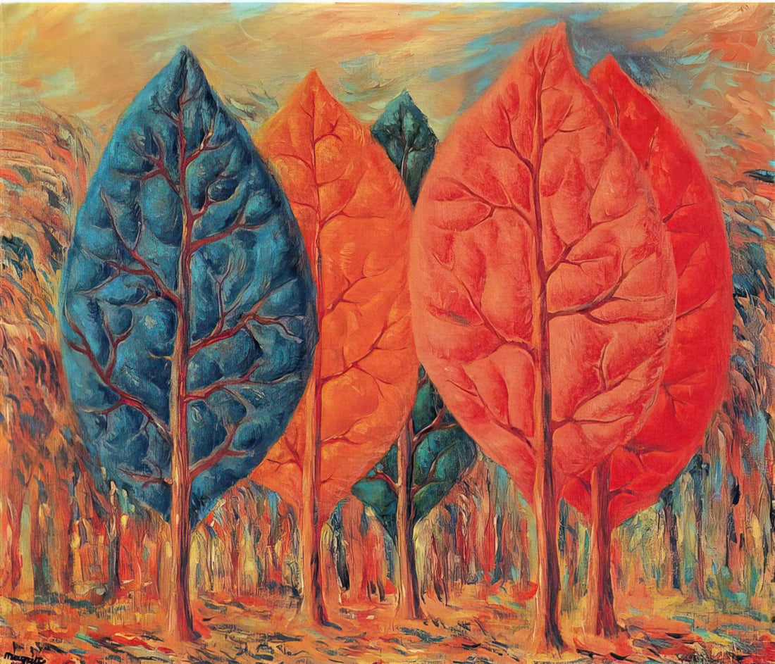 René Magritte (1898-1967): The Master of Surrealist Mystery and Visual Paradox - THE FIRE 1943 by Rene Magritte
