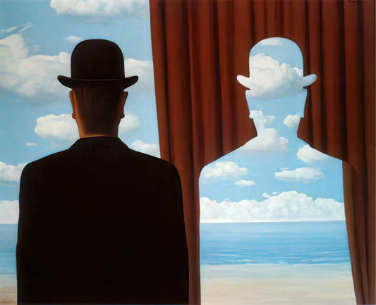 René Magritte and Surrealism: A Curator's Guide to the Master of Visual Paradox - DECALCOMANIA 1966 by Rene Magritte