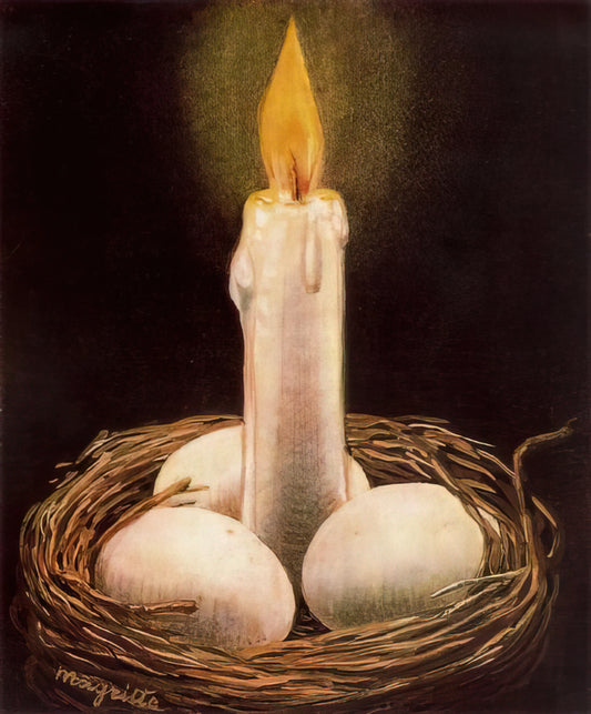 René Magritte's Best Works: A Curated Guide to His Most Iconic Paintings - THE IMAGINATIVE FACULTY 1948 by Rene Magritte