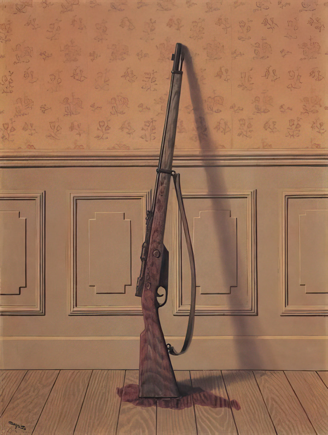René Magritte's Dove: Decoding the Symbolism in Surrealist Art - THE SURVIVOR 1950 by Rene Magritte
