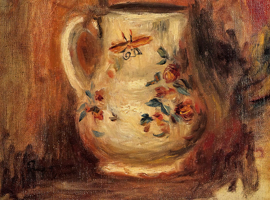 Renoir's The Theatre Box: A Glimpse into Parisian Modernity and Impressionist Mastery - Pitcher by Pierre-Auguste Renoir