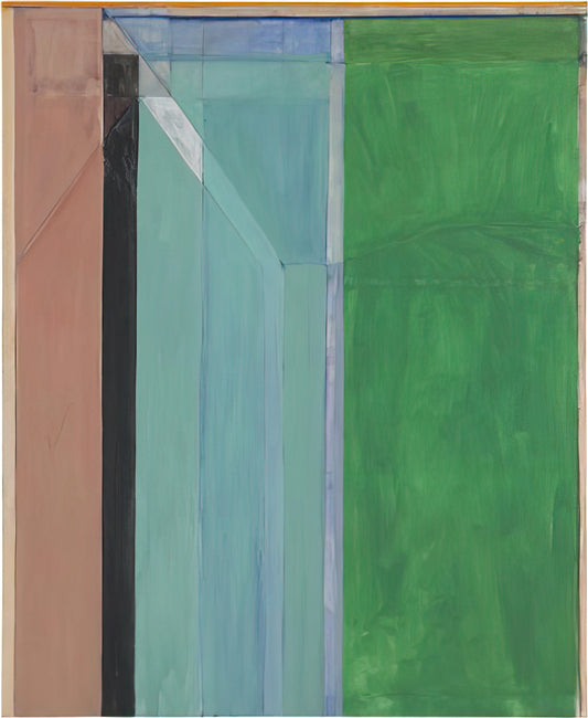 Richard Diebenkorn Art: The Lyrical Abstraction of Ocean Park and Beyond - Ocean Park #30 by Richard Diebenkorn