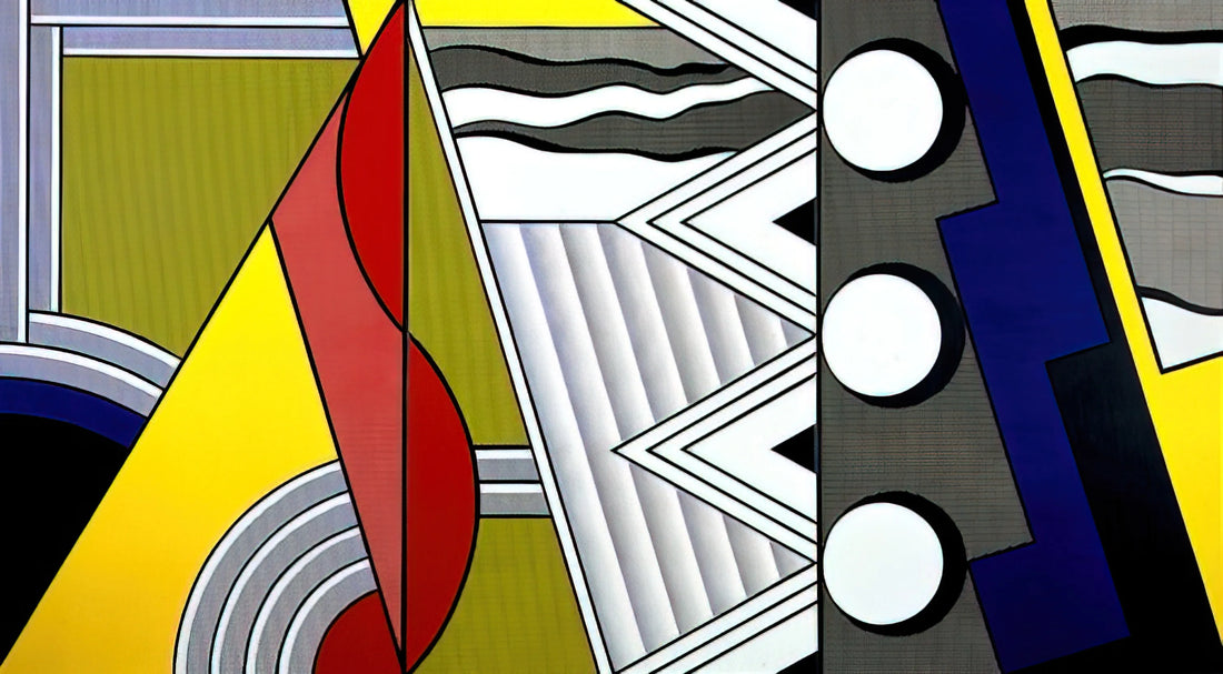 Richard Lichtenstein Artist: The Pop Art Pioneer Who Transformed American Visual Culture - MODERN PAINTING WITH CLEF 1967 by Roy Lichtenstein