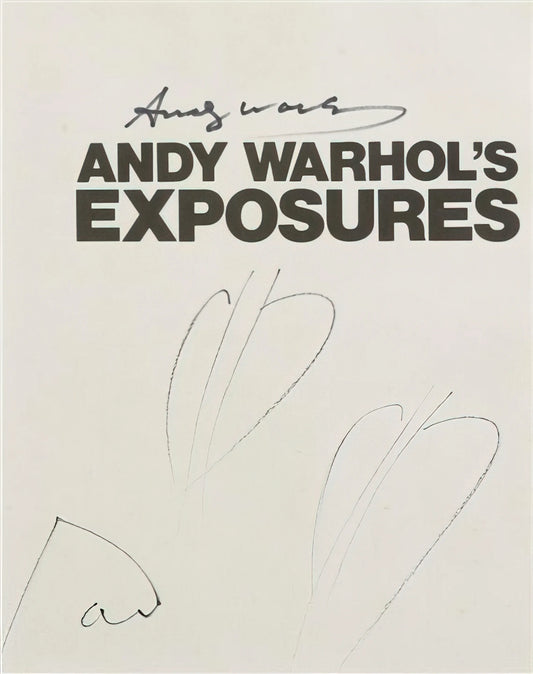 Rob Lowe and Andy Warhol: When Hollywood Glamour Met Pop Art Iconography - Butterfly Hearths  Andy Warhol's Exposures  by Andy Warhol