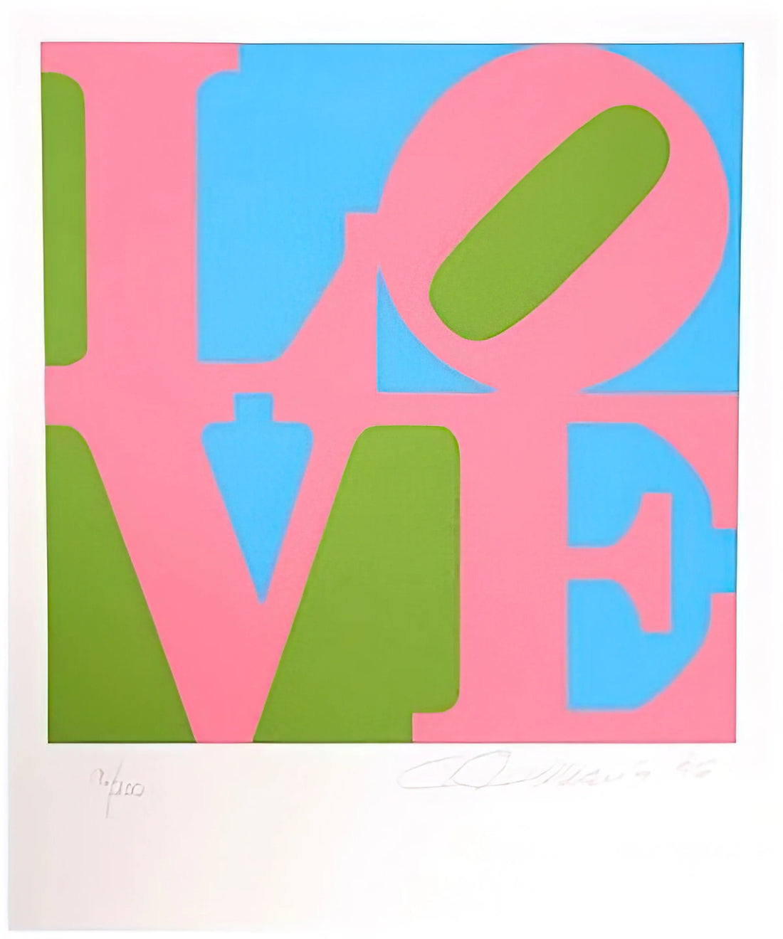 Robert Indiana Signed Print: A Collector's Guide to Authenticity and Value - The Book of Love #11 by Robert Indiana