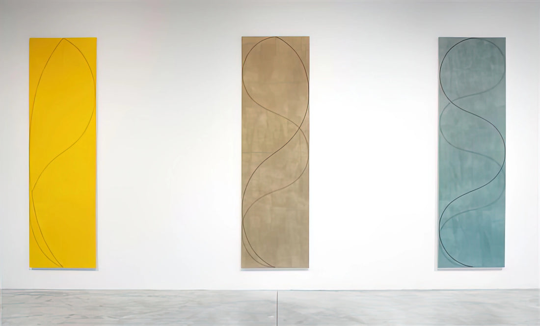 Robert Mangold Prints: Minimalist Mastery in Modern Art - COLUMN PAINTINGS 2004 by Robert Mangold