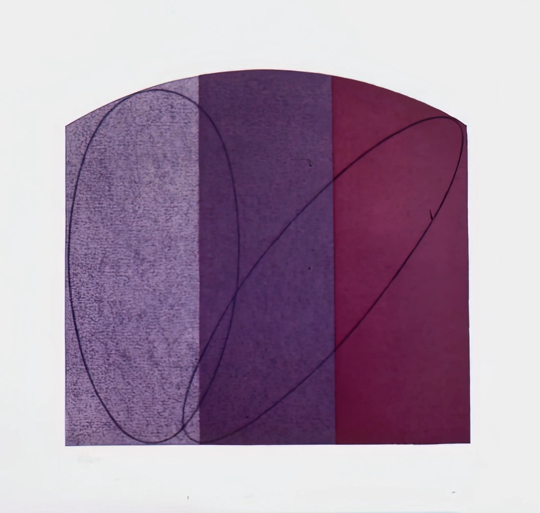 Robert Mangold: The Minimalist Master of Geometric Abstraction - UNTITLED FCPA 1995 by Robert Mangold