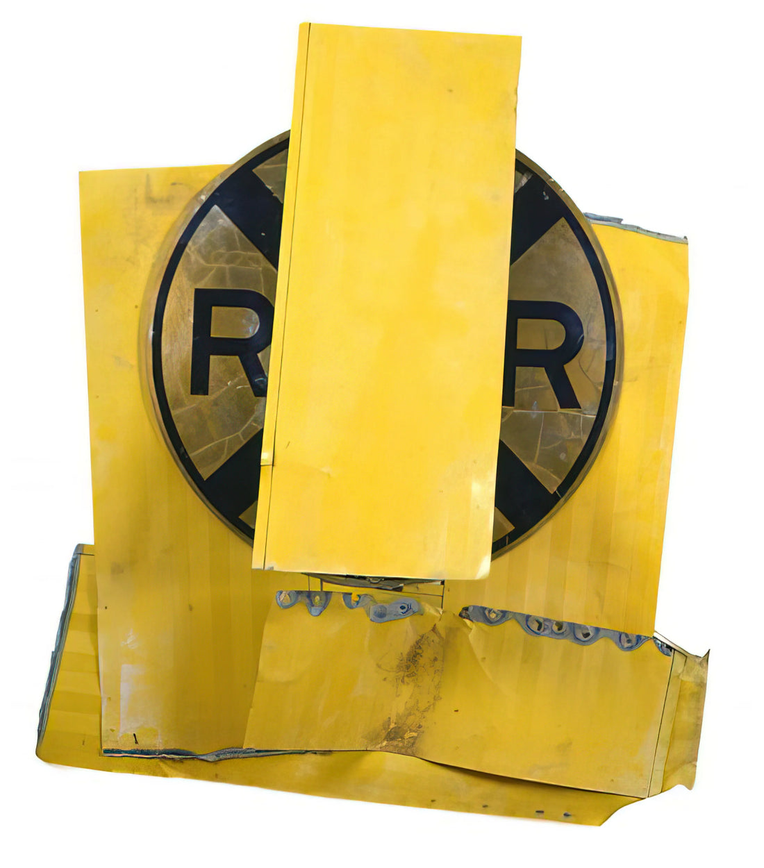 Robert Rauschenberg Exhibition Poster: A Collector's Guide to the Artist's Iconic Works - YELLOW VISOR GLUT 1989 by Robert Rauschenberg