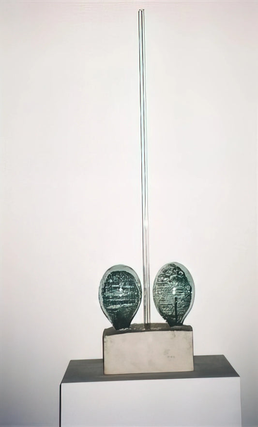 Robert Rauschenberg Retroactive II: Decoding the Masterpiece of Pop Art and Political Commentary - THE MAN WITH TWO SOULS 1950 by Robert Rauschenberg