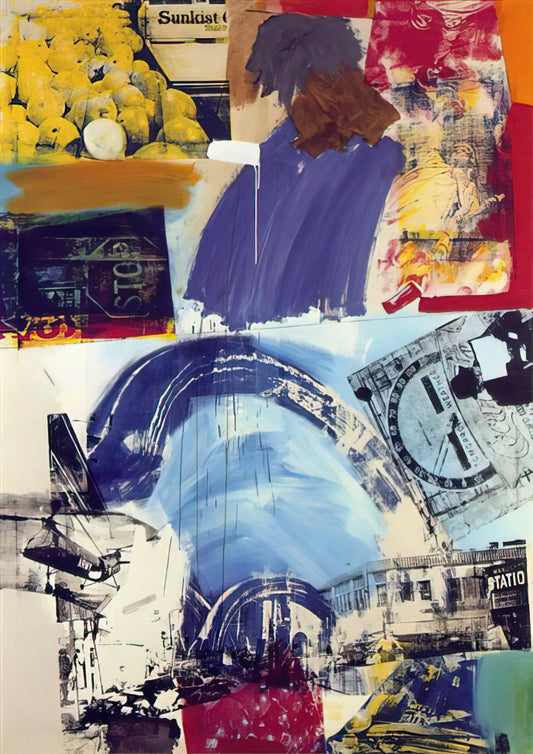 Robert Rauschenberg (1925-2008): The Revolutionary Artist Who Redefined American Art - HARBOR by Robert Rauschenberg