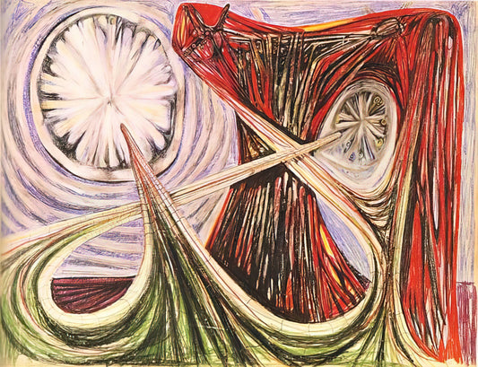 Roberto Matta at MoMA: Exploring the Surrealist Visionary's Legacy in Modern Art - SPACE TRAVEL STAR TRAVEL 1938 by Roberto Matta