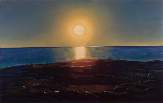 Rockwell Kent Drawings: An Exploration of American Modernism's Graphic Master - Calm and Free Maine Coast by Rockwell Kent