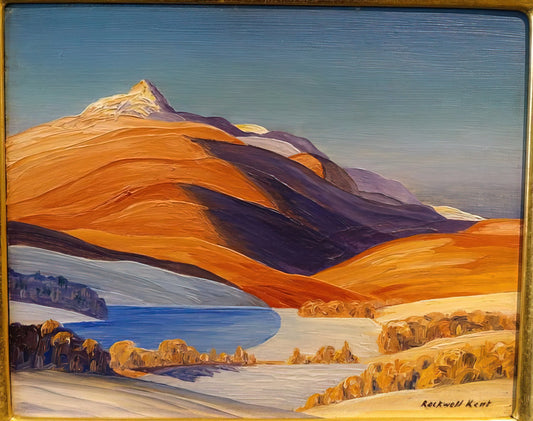 Rockwell Kent Landscape: The Majestic Wilderness of a Modernist Master - Vermont Study by Rockwell Kent
