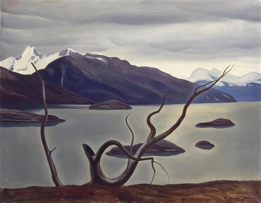 Rockwell Kent Lithographs: A Collector's Guide to the Artist's Graphic Mastery - Admiralty Sound, Tierra Del Fuego by Rockwell Kent