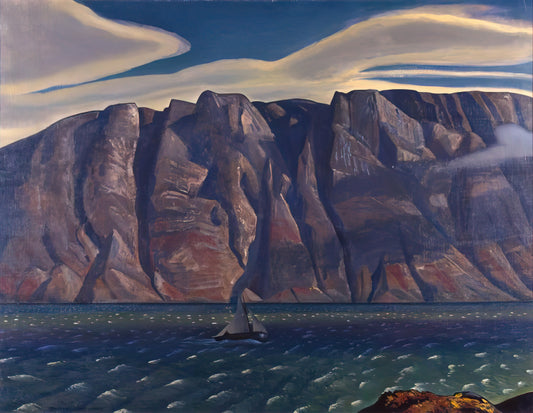 Rockwell Kent Prints for Sale: A Collector's Guide to the American Master's Iconic Works - Squall, Greenland by Rockwell Kent