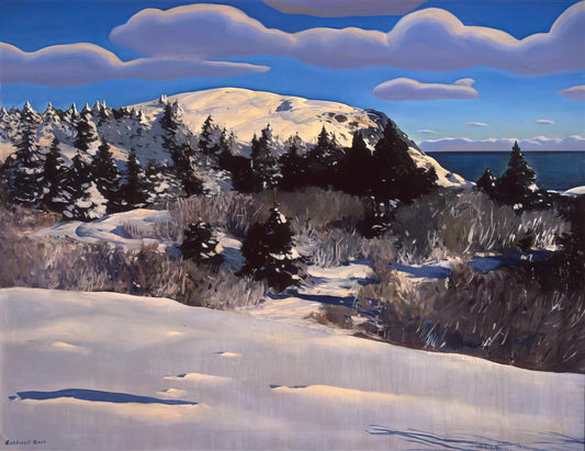 Rockwell Kent Reproduction: The Art of Preserving an American Master's Vision - Maine Headland, Winter by Rockwell Kent