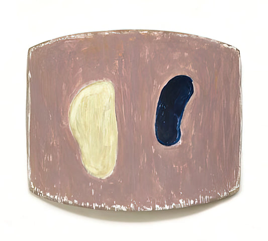 Ron Gorchov Framed Canvas Print: The Sculptural Edge of Modern Painting - Thersites Chastened - 2012 by Ron Gorchov