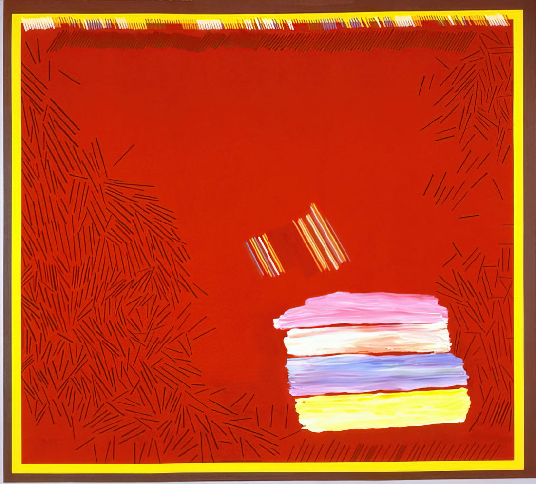 Ronnie Landfield Reproductions: Capturing the Essence of Color Field Abstraction - Saint Augustine - 1968 by Ronnie Landfield