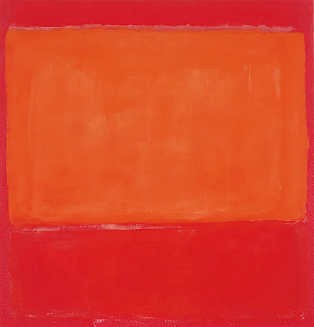 Rothko 4 Seasons: The Abstract Master's Mythical Series and Its Enduring Legacy - Ochre and Red on Red - 1957 by Mark Rothko