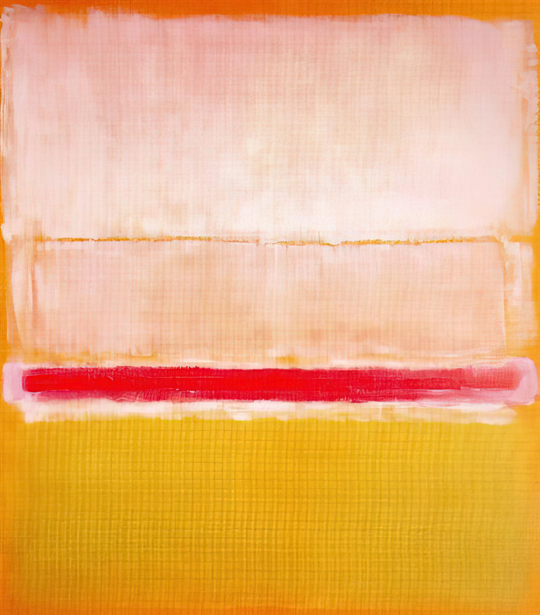 Rothko No 3: Unveiling the Emotional Core of Chromatic Abstraction - No.2 - 1950 by Mark Rothko