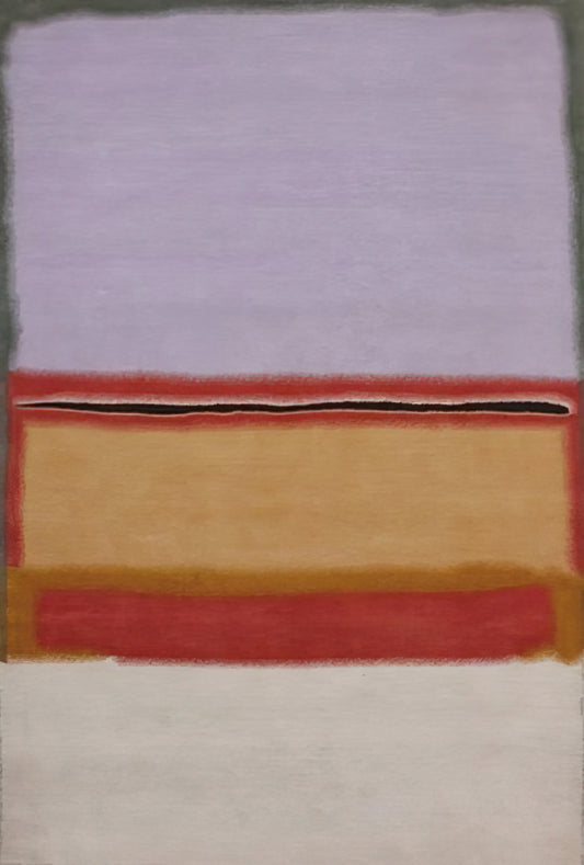 Rothko No. 14 1960: A Deep Dive into the Artist's Late Period Masterpiece - Orange over Violet - 1968 by Mark Rothko