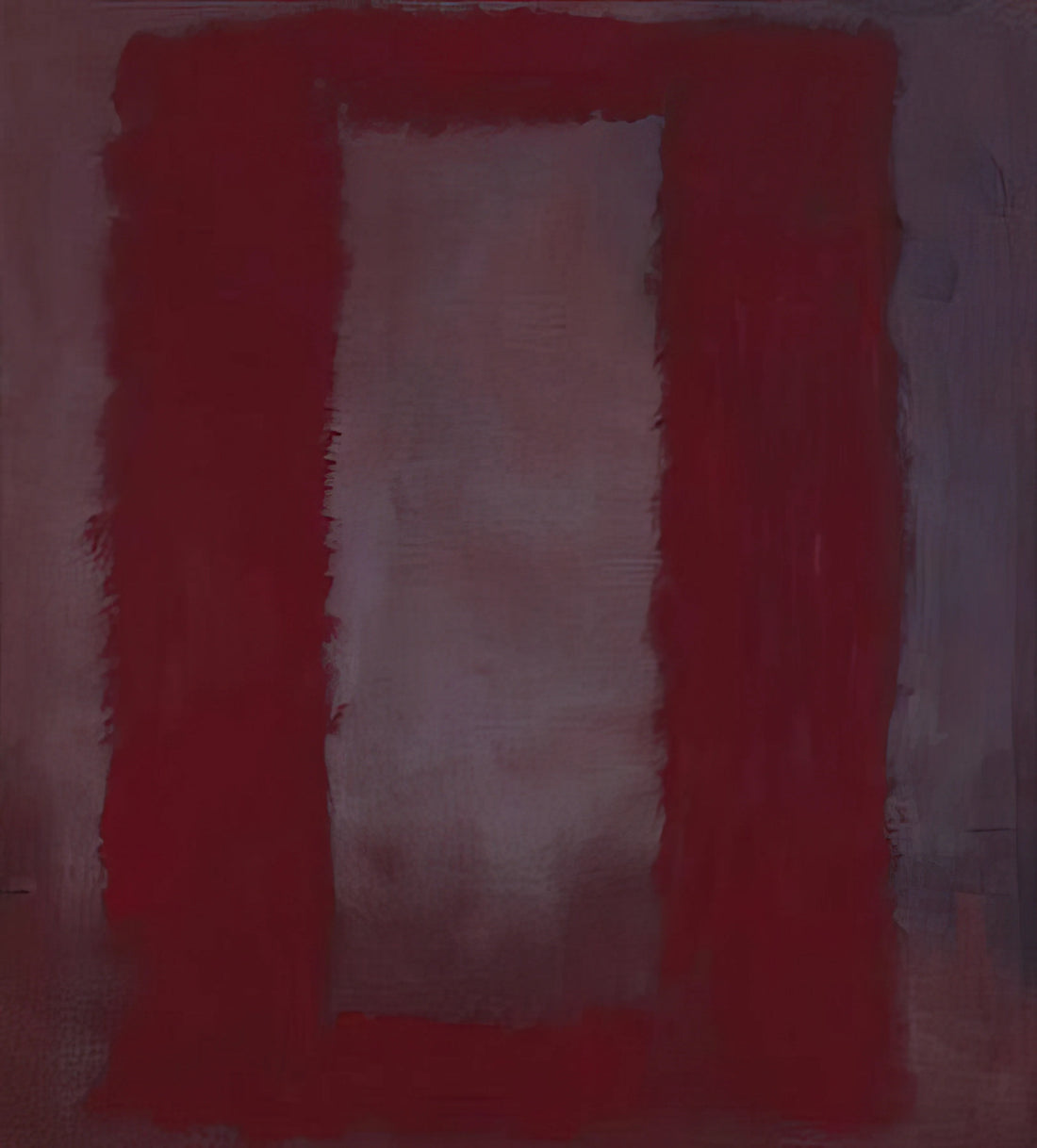 Rothko No. 3 13: A Deep Dive into the Artist's Abstract Masterpiece - Red on Maroon - 1959 by Mark Rothko