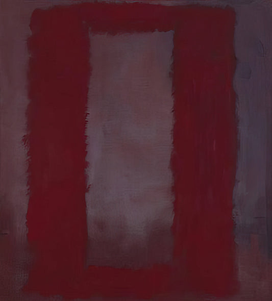 Rothko No. 3 13: A Deep Dive into the Artist's Abstract Masterpiece - Red on Maroon - 1959 by Mark Rothko