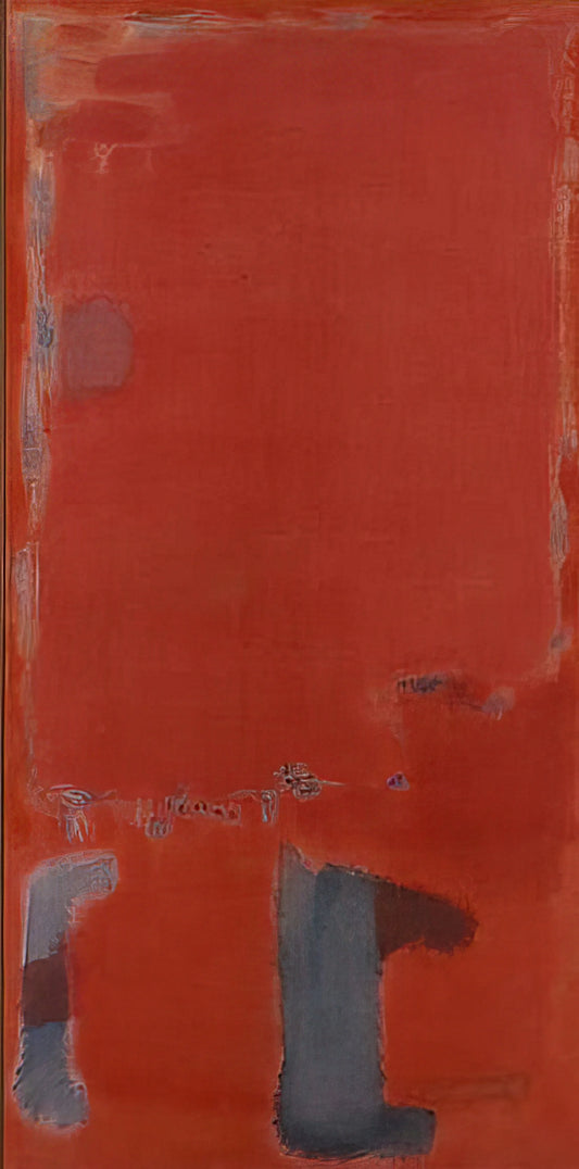 Rothko Orange Red Yellow 1961: A Masterpiece of Color Field Painting - No. 21 - c.1949  New York , United States by Mark Rothko