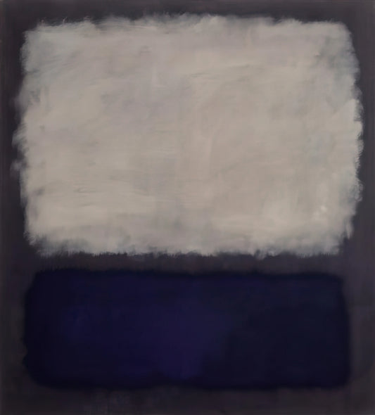 Rothko Original Price: Understanding the Market for a Master of Color Field Painting - Blue and gray - 1962 by Mark Rothko