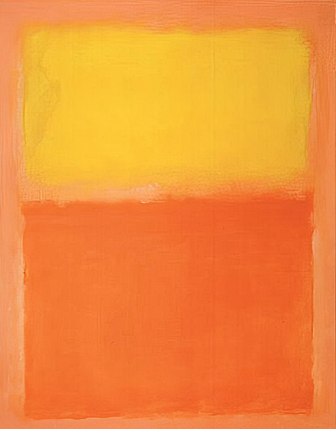 Rothko Paintings at MoMA: A Deep Dive into the Artist's Iconic Works and Legacy - Orange and Yellow - 1956 by Mark Rothko