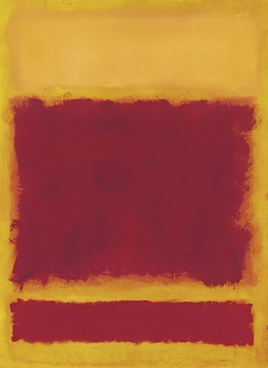 Rothko Red Yellow Orange: The Emotional Power of Color Field Painting - Composition - 1958 by Mark Rothko