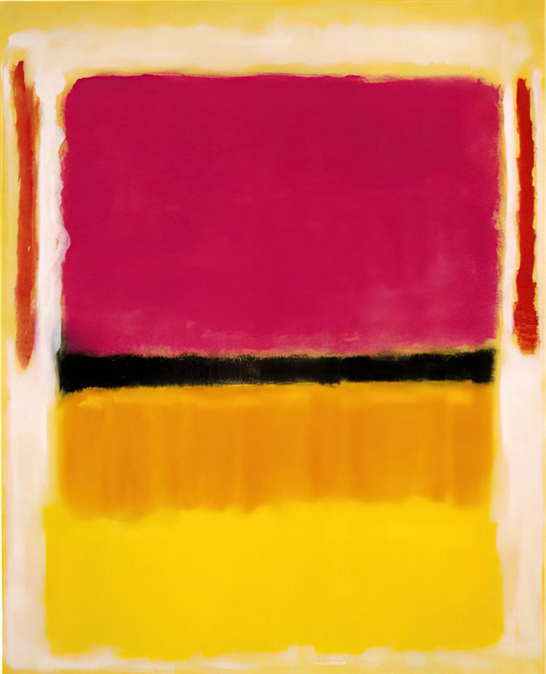 Rothko Serigraph: Understanding the Artist's Print Legacy and Collecting Museum-Quality Reproductions - Violet, Black, Orange, Yellow on White and Red - 1949 by Mark Rothko