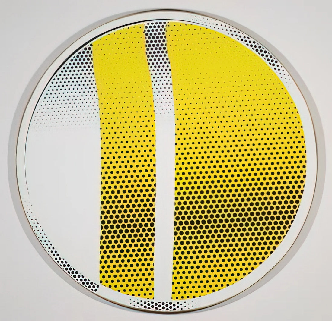 Roy Lichtenstein Canvas Prints: Pop Art Brilliance for Modern Collections - MIRROR 4 1970 3 by Roy Lichtenstein