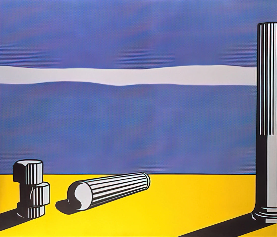 Roy Lichtenstein Lithograph Signed: A Collector's Guide to Authenticity, Value, and Legacy - RUINS 1965 by Roy Lichtenstein