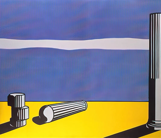 Roy Lichtenstein Lithograph Signed: A Collector's Guide to Authenticity, Value, and Legacy - RUINS 1965 by Roy Lichtenstein
