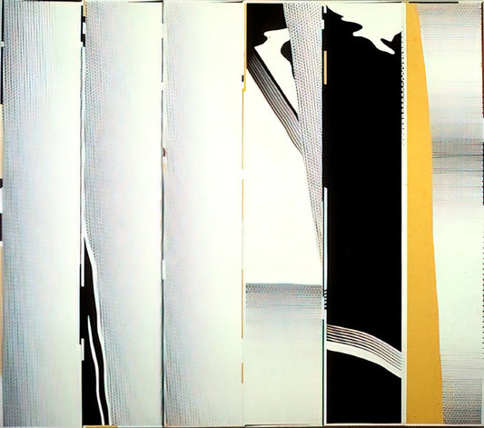 Roy Lichtenstein Reproductions: A Collector's Guide to Pop Art Masterpieces - MIRROR SIX PANELS 1 1970 by Roy Lichtenstein
