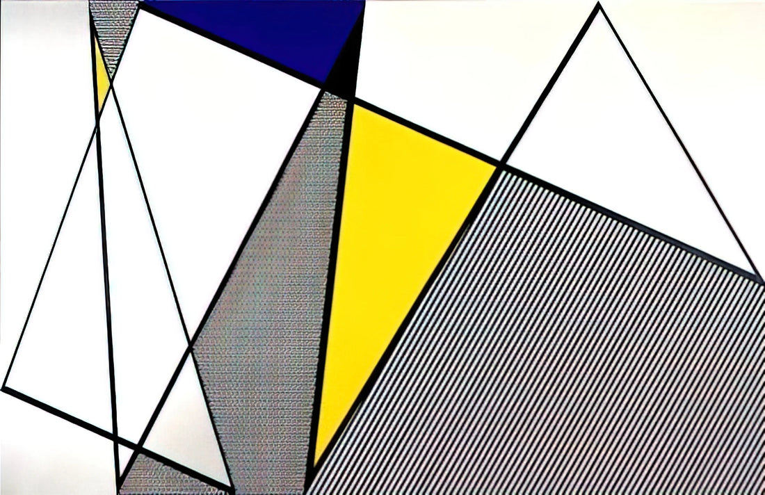 Roy Lichtenstein Screen Print: The Pop Art Revolution in Reproducible Form - PERFECT PAINTING 1 1985 by Roy Lichtenstein