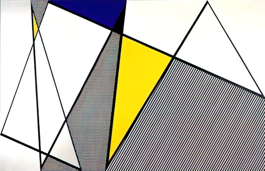 Roy Lichtenstein's Drowning Girl: A Masterpiece of Pop Art Irony and Emotional Depth - PERFECT PAINTING 1 1985 by Roy Lichtenstein