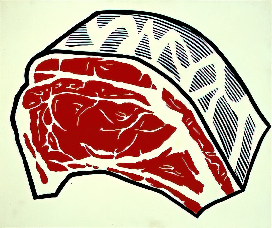 Roy Lichtenstein's Tintin: Pop Art Meets Comic Iconography - STANDING RIB 1962 by Roy Lichtenstein