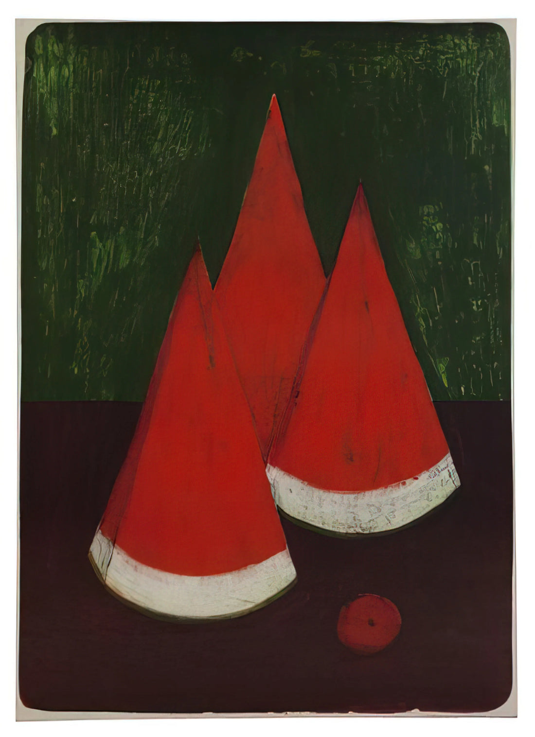 Rufino Tamayo Framed Art Print: A Collector's Guide to Modern Mexican Masterpieces - WATERMELONS by Rufino Tamayo