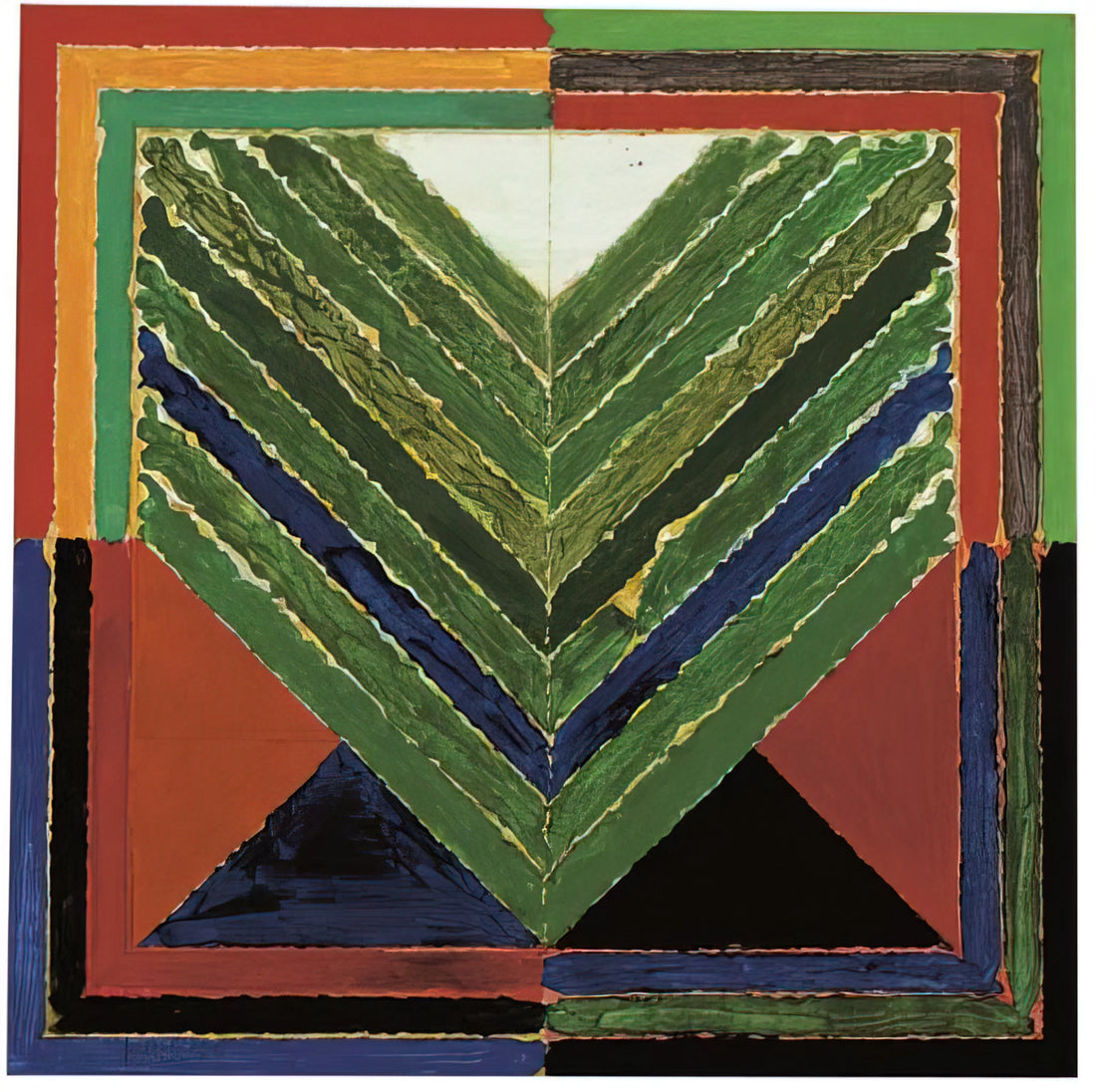 S.H. Raza: The Visionary Indian Modernist Who Transformed Abstraction - L'Arbre - Abstract Art by S. H. Raza