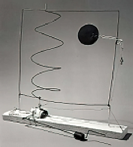 Sala Gaspar: The Barcelona Gallery That Championed Alexander Calder's Kinetic Revolution - CRANK DRIVEN MOBILE 1932 by Alexander Calder