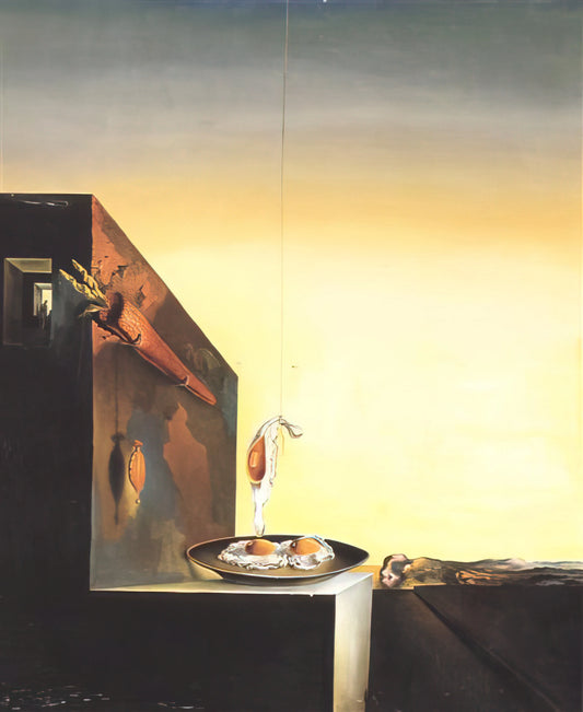 Salvador Dalí Gift Shop: Finding Authentic Art Prints and Unique Collectibles - EGGS ON PLATE WITHOUT THE FLAT by Salvador Dali
