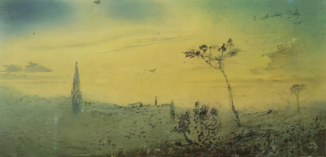 Salvador Dalí Horse Print: Surrealist Symbolism in a Collector's Edition - LANDSCAPE 1 by Salvador Dali