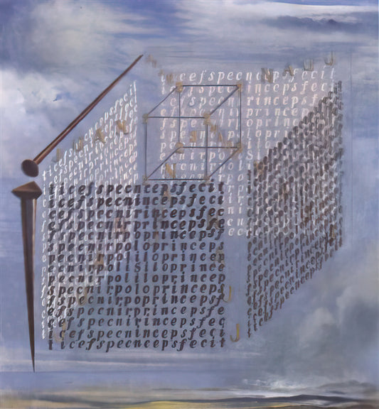 Salvador Dalí Poster Print: A Curated Guide to Surrealist Masterpieces - A PROPOS OF THE TREATISE ON CUBIC FORM BY JUAN DE HERRERA by Salvador Dali