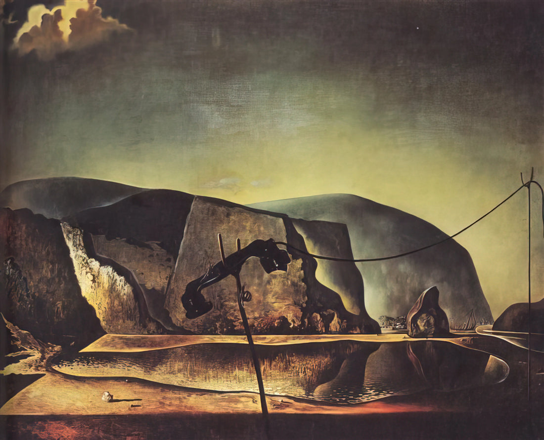 Salvador Dalí Renaissance: The Surrealist's Enduring Legacy in Modern Art - MOUNTAIN LAKE by Salvador Dali