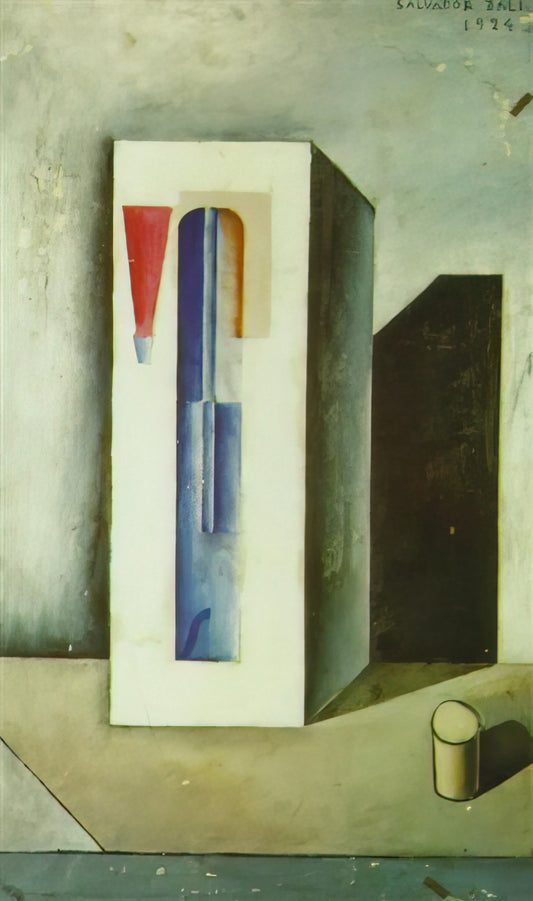 Salvador Dalí Woodblock Prints: Surrealist Masterpieces in Relief - SIPHON AND SMALL BOTTLE OF RUM by Salvador Dali