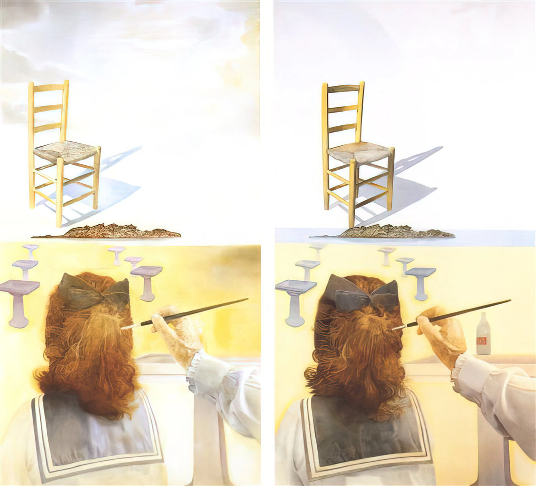 Salvador Dalí and Picasso: A Surreal Rivalry and Artistic Dialogue - THE CHAIR by Salvador Dali