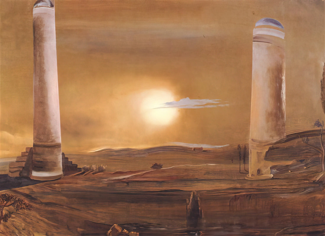 Salvador Dalí at the Reina Sofía: A Journey into the Surrealist Master's Legacy - THE TOWERS by Salvador Dali